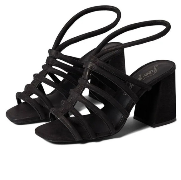 Free People Colette Cinched Heel Sandals - Picture 3 of 7